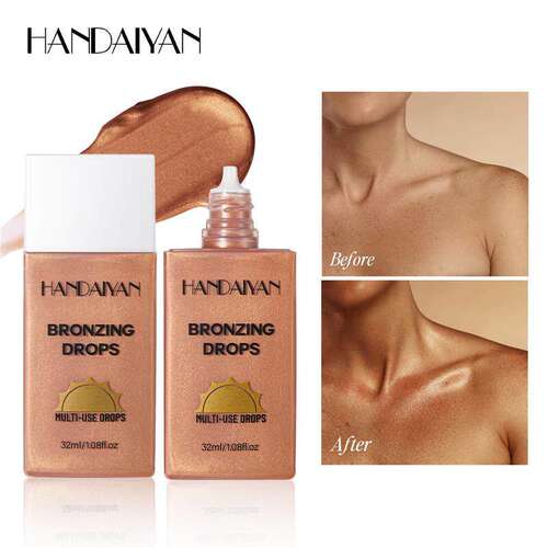 Matte Shimmer Self Tanner 防水哑光珠光美黑液 全身高光修容