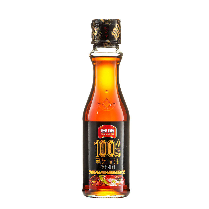 【长康黑芝麻香油200ml/瓶】