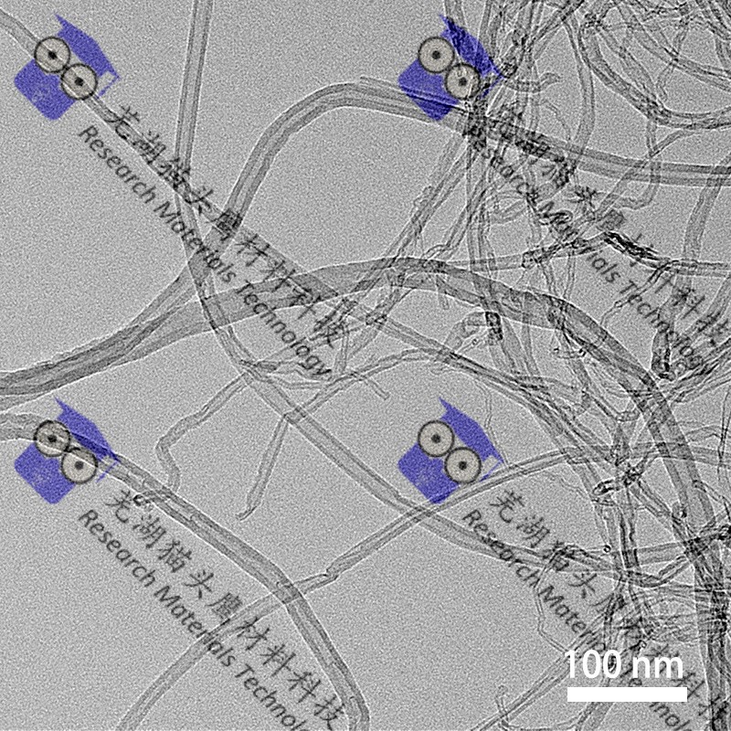 实验级 多壁碳纳米管 MWCNT 长15-30 um 外径8-20 nm