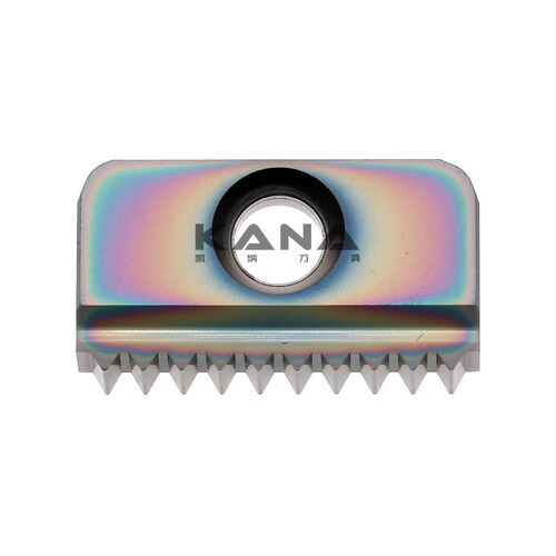 七彩淬火件螺纹铣刀片 梳刀片/梳齿刀片14N 0.5ISO UN BSPT NPT W