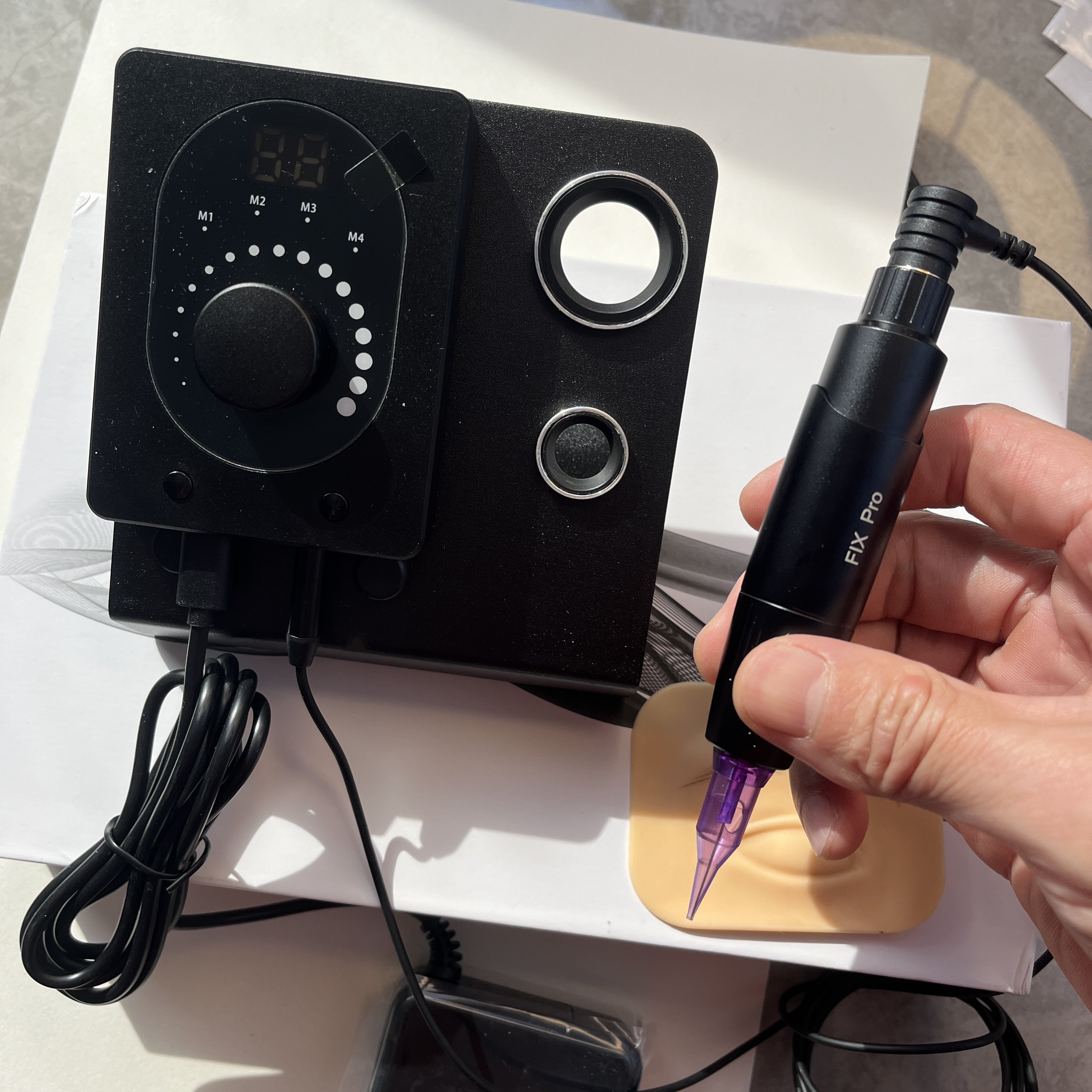 TMA正品电流仪纹绣机器点刺欧洲唇眼线全抛一体机线条眉纹身机器