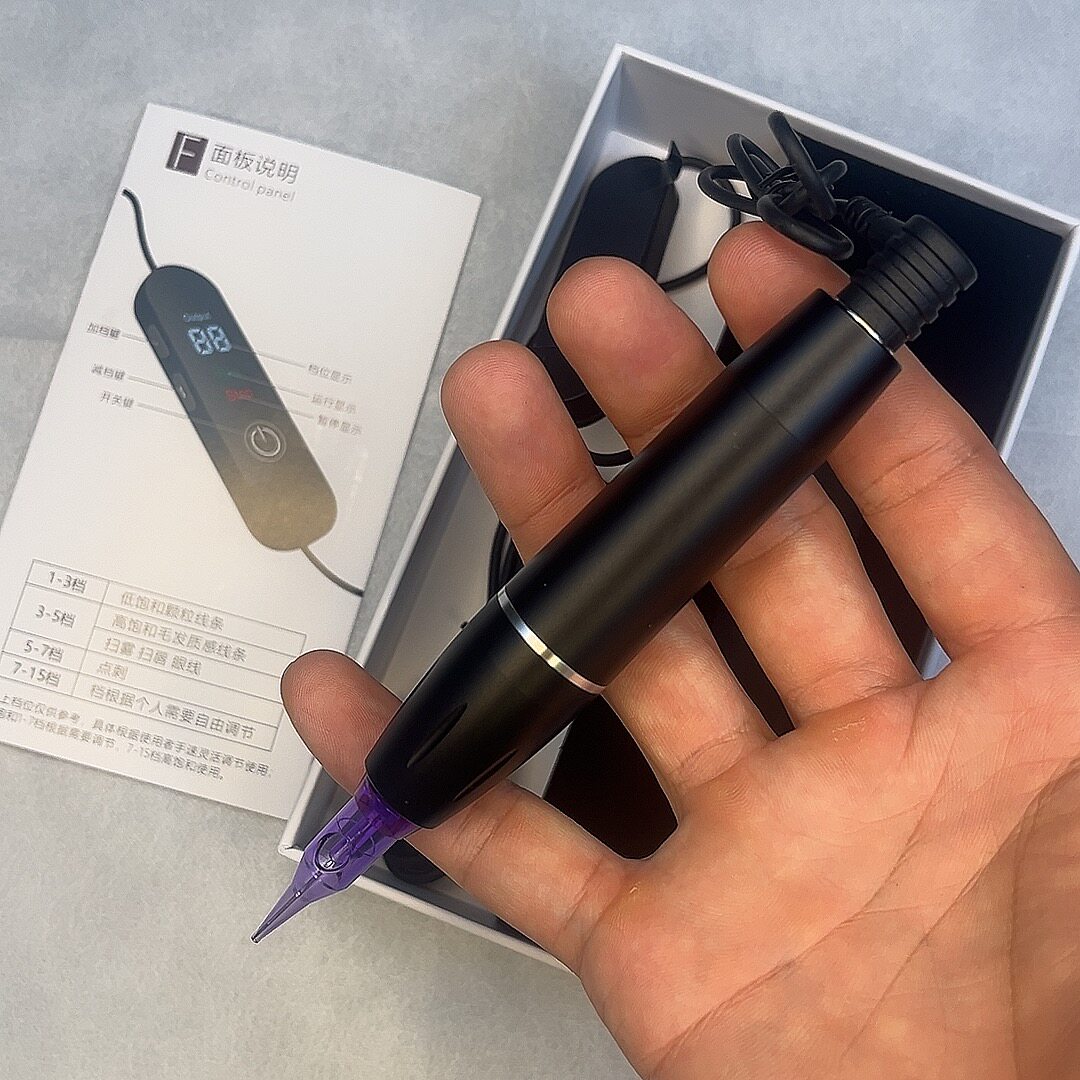 TMA升级版纹绣机全抛直驱点刺欧洲唇多频电流仪纹眉眼线送教程课