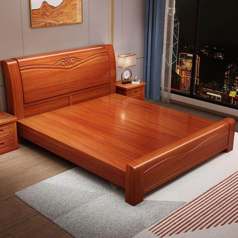 印尼金花梨木全实木床1.8米双人菠萝格木古典红木大床1.5工厂直销,住宅家具,实木床,淘宝优惠券,粉丝福利购,淘宝优惠卷