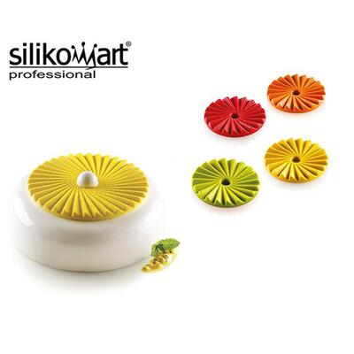 意大利进口 Silikomart Plisse 褶皱系列蛋糕模 硅胶模具 大中小