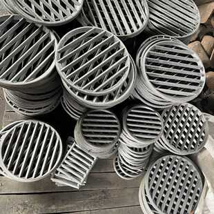 圆形铸铁炉箅子炉栅炉桥生铁柴火灶炉底加厚耐高温炉条加厚耐用
