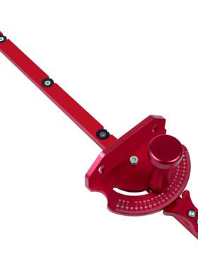 木工推把 铝合金角度推尺 拨挡快速定位推尺 角度盘 台锯 带锯倒