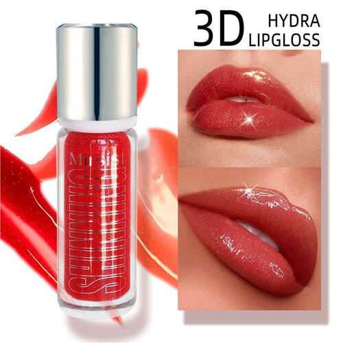 3D Mirror Shine Lip Gloss Kit 珠光水光滋润镜面唇釉套盒 6色