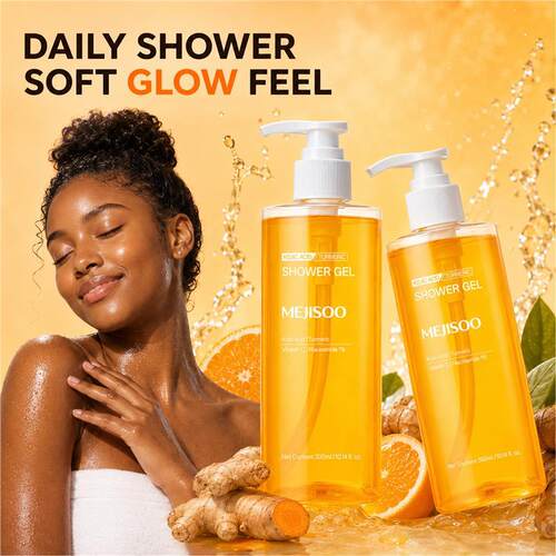 曲酸姜黄沐浴露Kojic Acid Turmeric Shower Gel深层清洁