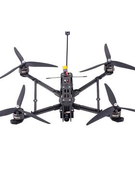 10寸  FPV无人机航模穿越机整机带挡板2.5W 3W图传模块