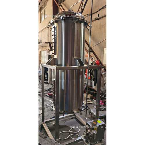 浩工机械生产不锈钢工业层析柱 大孔树脂pp层析柱