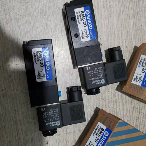 SHAKO  VALVE电磁阀BM520   电磁换向阀BM520 配德国NASS线圈