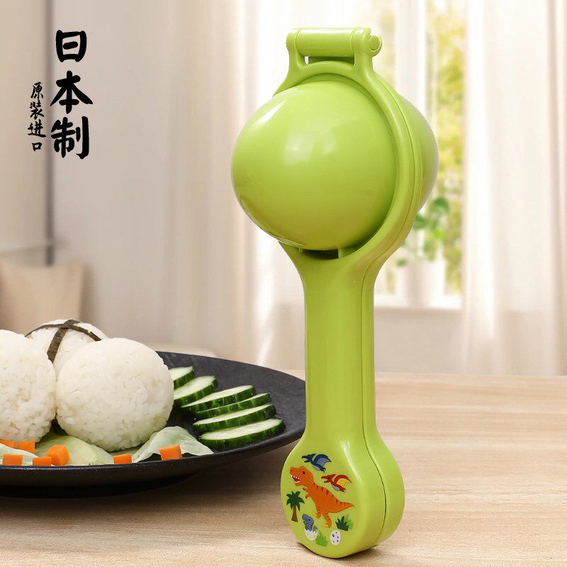 日本进口饭团模具食品级安全恐龙摇摇乐球形大号寿司儿童吃饭神器