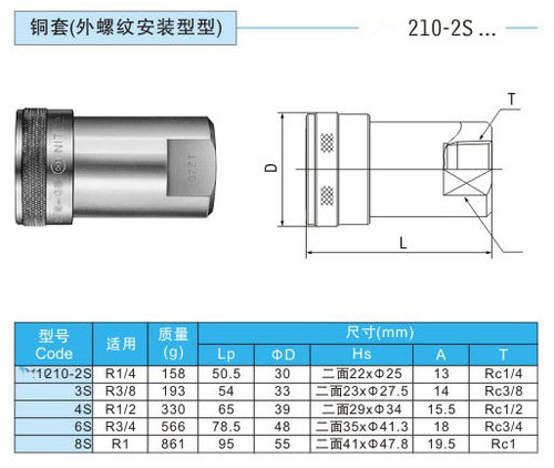 供应日东工器NITTO快速接头210-2P 210-3P -4P 210-6P 210-8P