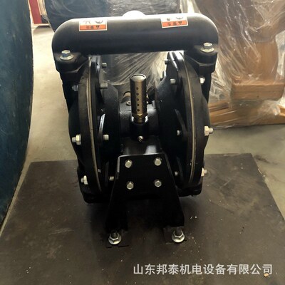 安装方便气动隔膜泵 高强度金属气动隔膜泵 BQG230/0.2气动隔膜泵