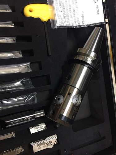 极细微精镗刀搪刀HBOR63 50 40 32 加工中心精镗头/超高精度0.002