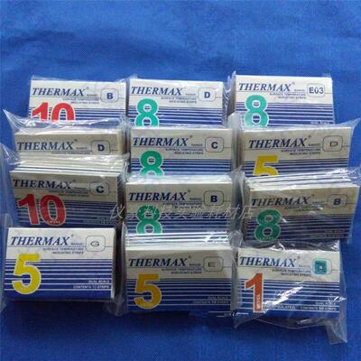 批英国TMC感温纸 THERMAX试温纸 感温贴片 测温标贴 感温条5格