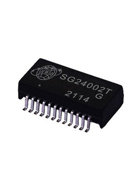 SG24002T G:单口 千兆 小体积 贴片网络变压器 工业级