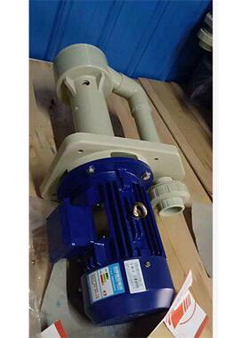 3KW 4HP胜川宝PP立式耐酸碱化工液下泵，废气塔专用液下化工水泵