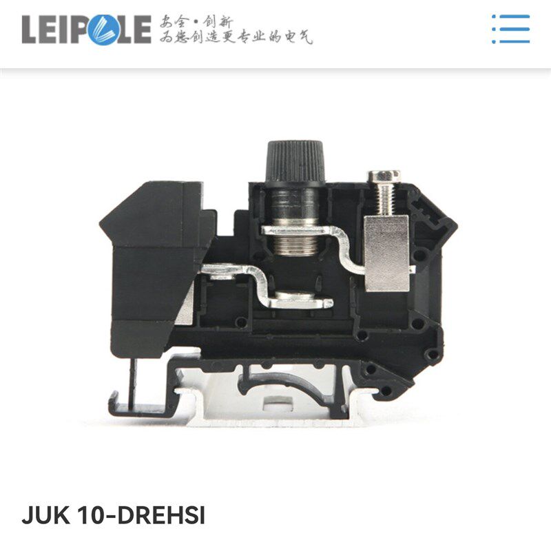雷普带灯保险丝端子 JUK10-DREHSILED-24V JUK10-DREHSILED-250V