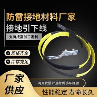 铠装石墨接地引下线 高强度石墨基柔性 接地体防雷电接地器材