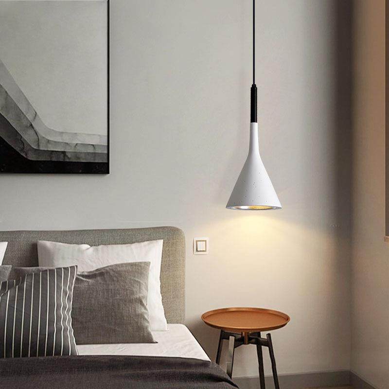 北欧吊灯床头灯ins少女创意餐厅吧台灯简约现代卧室灯单头小灯具,家装灯饰光源,智能吊灯,淘宝优惠券,粉丝福利购,淘宝优惠卷