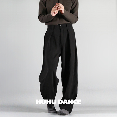 HUHUDANCE现代舞练功舞蹈训练裤古典舞演出服男女同款跳舞长裤03