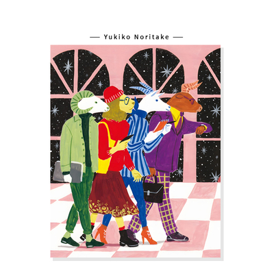 【Yukiko Noritake】法式中古星座插画小众ins现代艺术装饰挂画芯