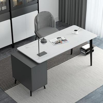 电脑台式桌家用小户型书桌收纳柜一体写字学习办公桌卧室简易桌子