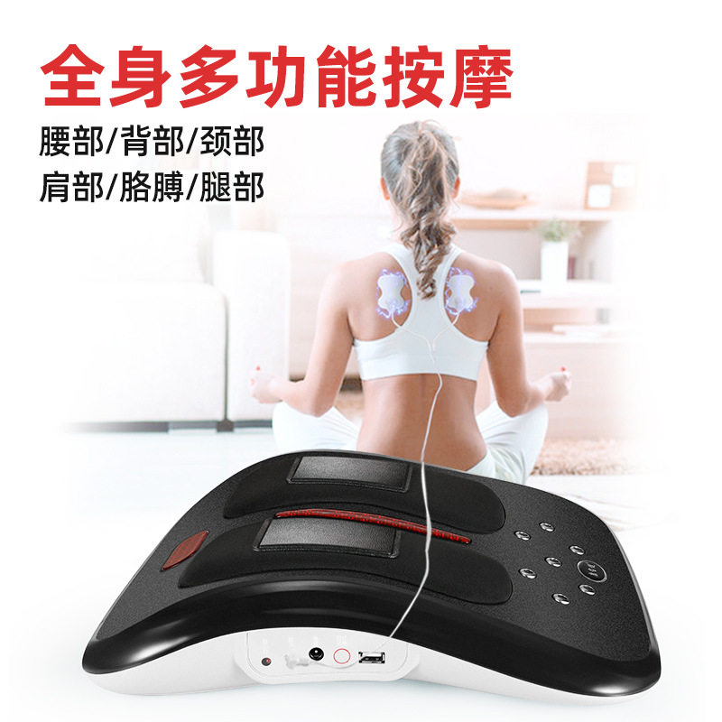 腰部按摩器腹部脊柱腰痛腰酸腰痛麻曲度家用颈椎腰椎多功能按摩仪