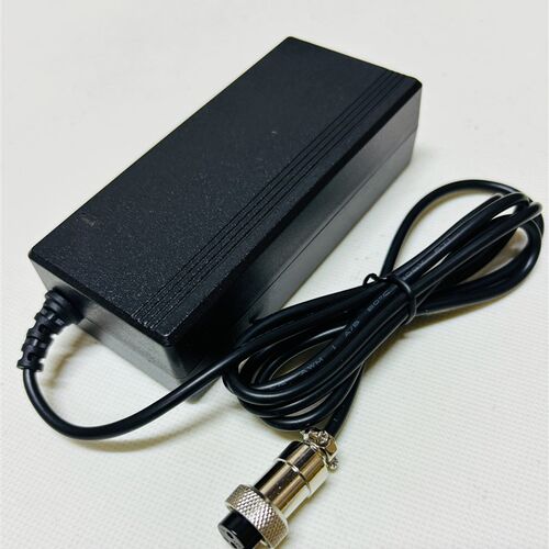 适用AJM安检门15V5A 15V6A航空插头3孔三孔电源适配器 电源线