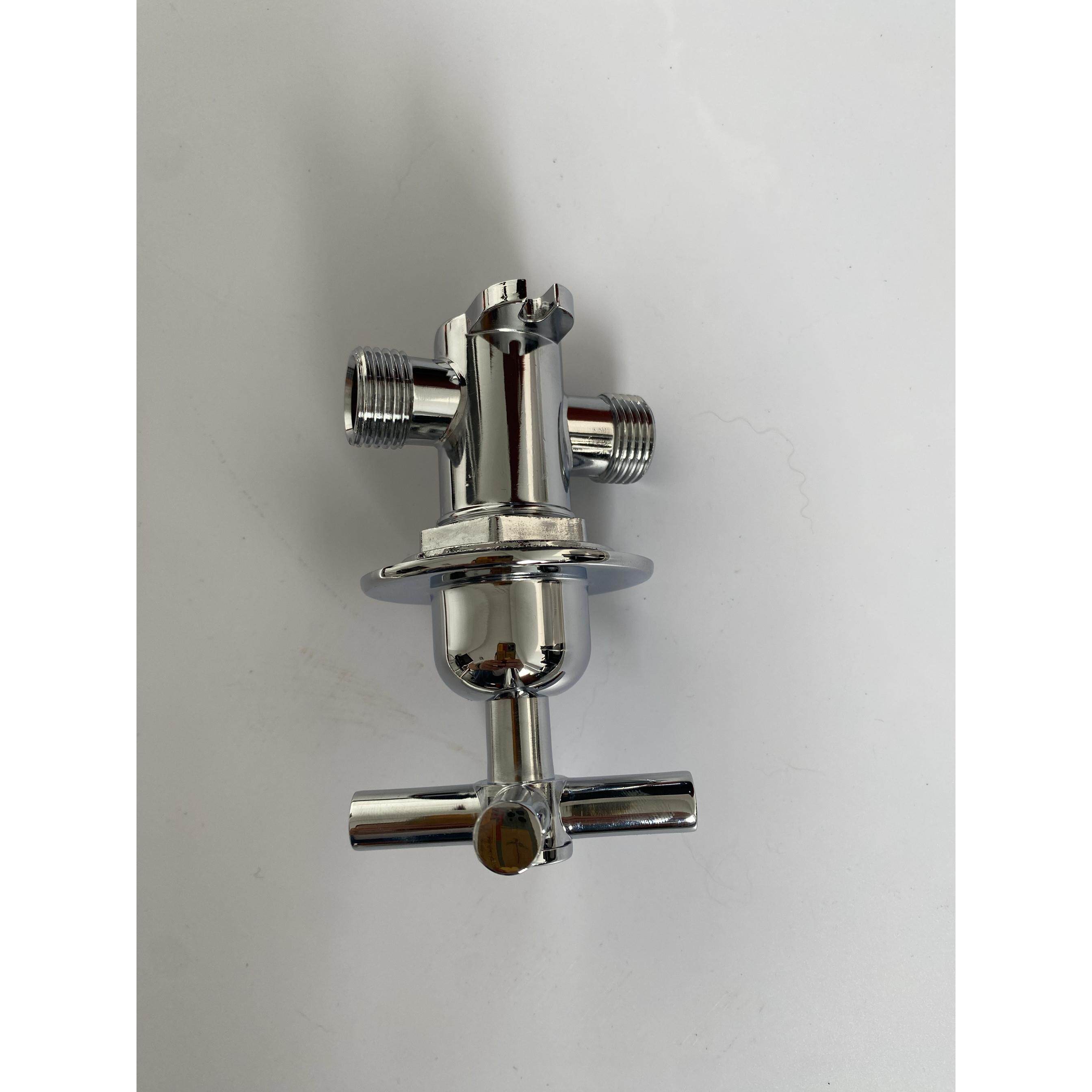 宾馆食堂饭店节能灶具进水旋转阀长流动水冷却阀十字手柄三角阀