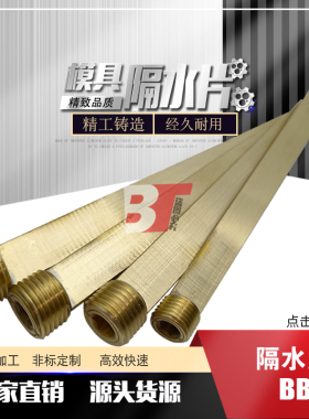 现货模具螺纹型隔水片BB-PT NPT1/8 1/4 3/8 1/2 3/4 1寸 定制