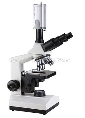 XSZ-107SM CCD 三目多功能生物显微镜 配ccd电脑成像