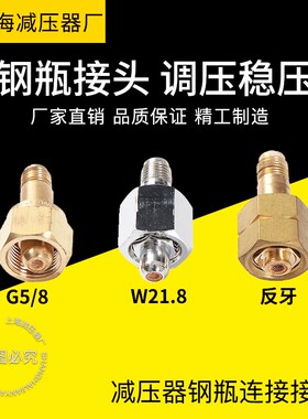 钢瓶气体减压器大螺帽接头 钢瓶连接宝接头塔出风接头 正反牙螺母