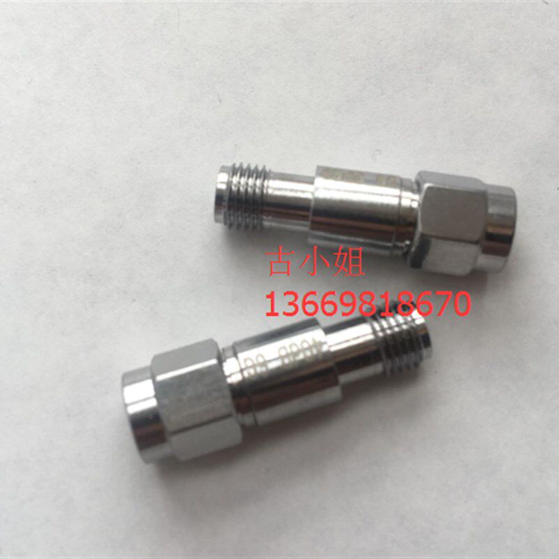 SMA衰减器射频高精度SMA公/母衰减器40DB衰减器优质低损耗6G