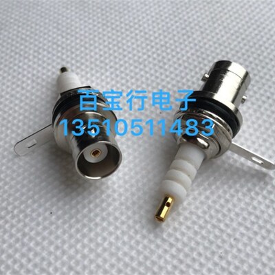 射频MHV高压BNC连接器 高频BNC-KYD 3000V插座 Q9母头3KV高频接头