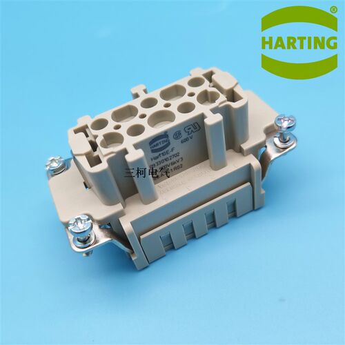 HARTING哈丁重载连接器 09330102702 Han 10 E-F-C 冷压10芯10针