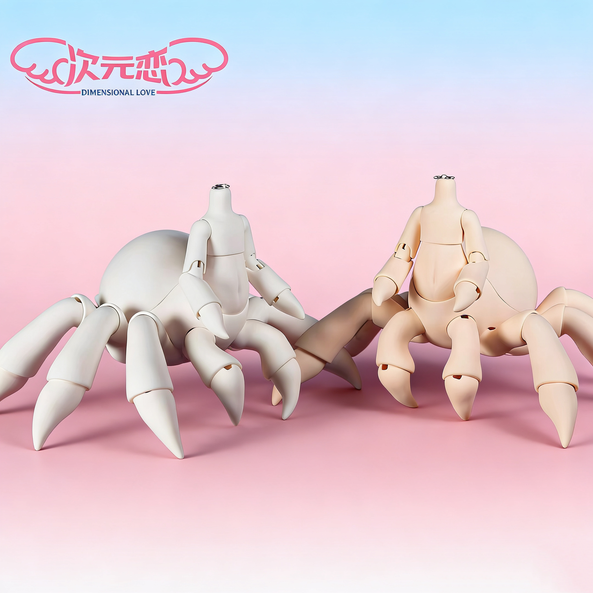 次元恋 ·【现货】6分bjd 蜘蛛体「毛豆」【可定制肤色】BJD特体