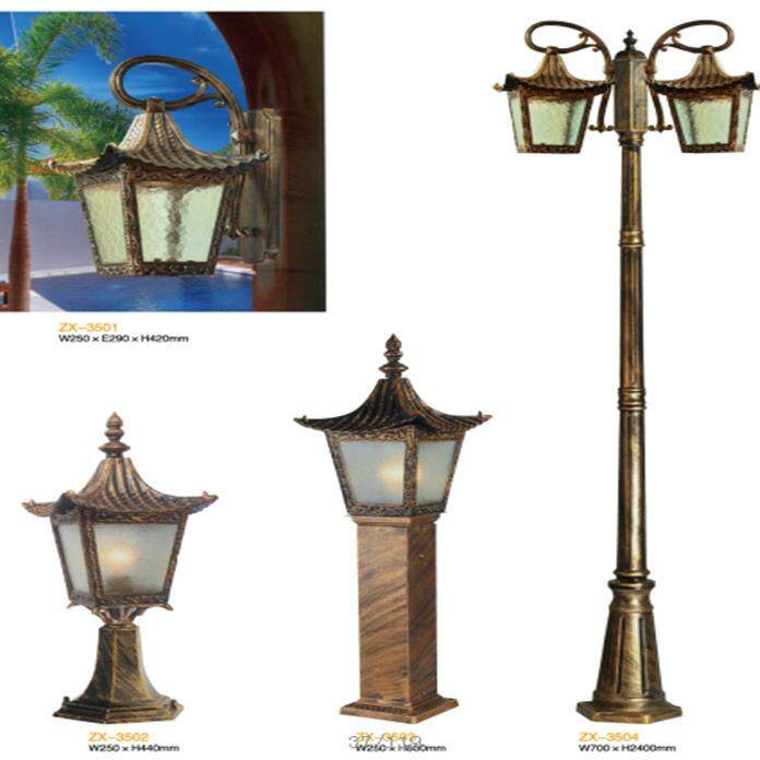 太阳能庭院灯户外防水4米方形景观灯柱3米小区道路广场铝型材路灯