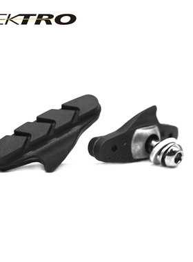 TEKTRO彦豪P437刹车皮山地公路自行车线拉耐磨黑色C刹圈刹V刹车块