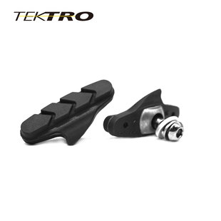 TEKTRO彦豪P437刹车皮山地公路自行车线拉耐磨黑色C刹圈刹V刹车块