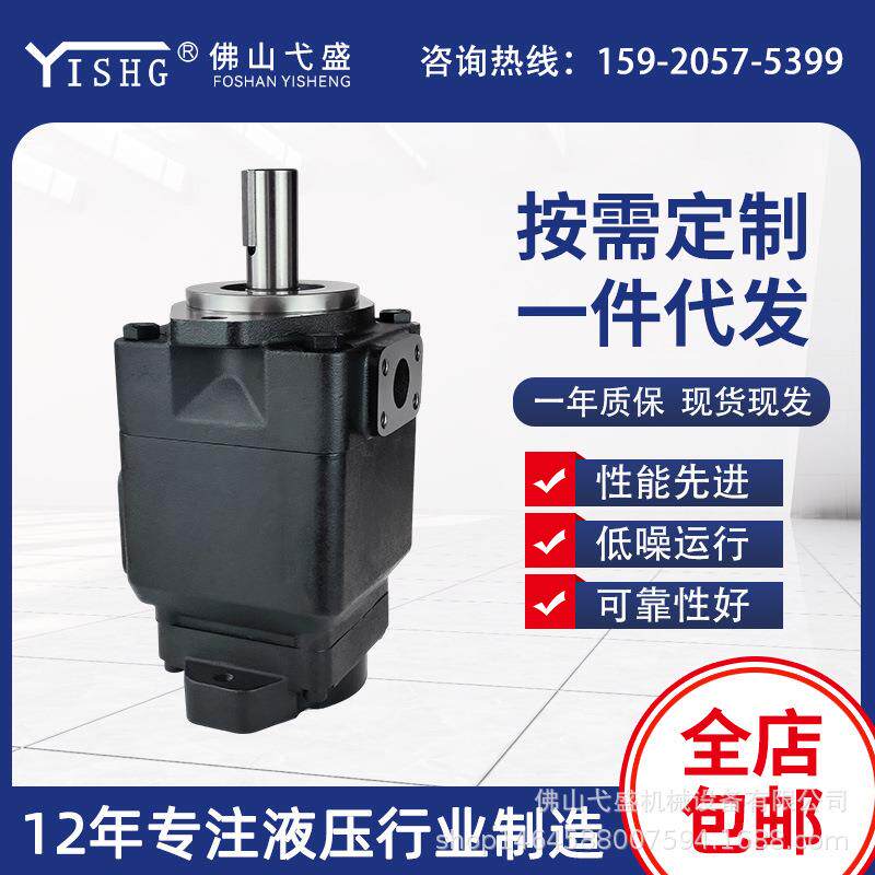 带尾驱动叶片泵T6ER-042 45 50 57 62 66 72 85-3R00-C42-A1串泵