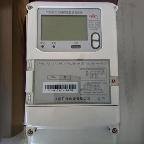河南许继DTZ566/DSZ566三相四线/三线智能多功能电能表峰谷电度表