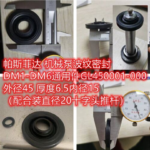 美国帕斯菲达PULSA GLM 机械隔膜计量泵波纹密封DM1-6通用