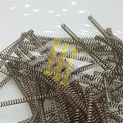 现货压缩小弹簧 线径0.1mm系列 弹簧直径1.1mm 长度2-50 品质过硬