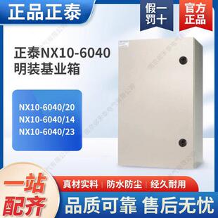 JXFG厚电控柜铁箱配电布线14 20明装 正泰基业动力箱电箱NX10 6040