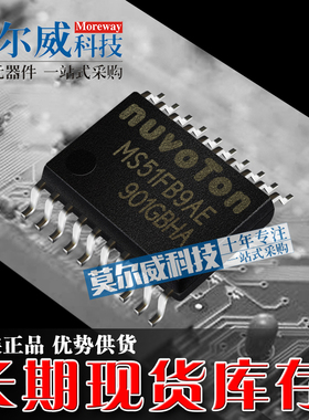 MS51FB9AE TSSOP20 兼容替代 N76E003AT20 PIN对PIN 长期现货
