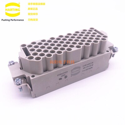 HARTING重载连接器 09320643101 HAN 64 EEE-F-C 64芯64针哈丁头