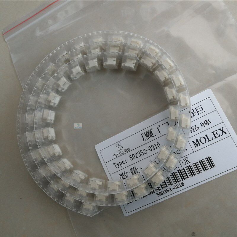 原装正品MOLEX连接器502352-0210 PCB插座头