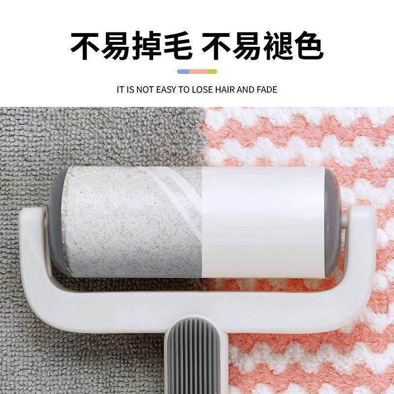 家用厨房波浪条纹加厚不沾油不掉毛珊瑚绒吸水清洁洗碗抹布29